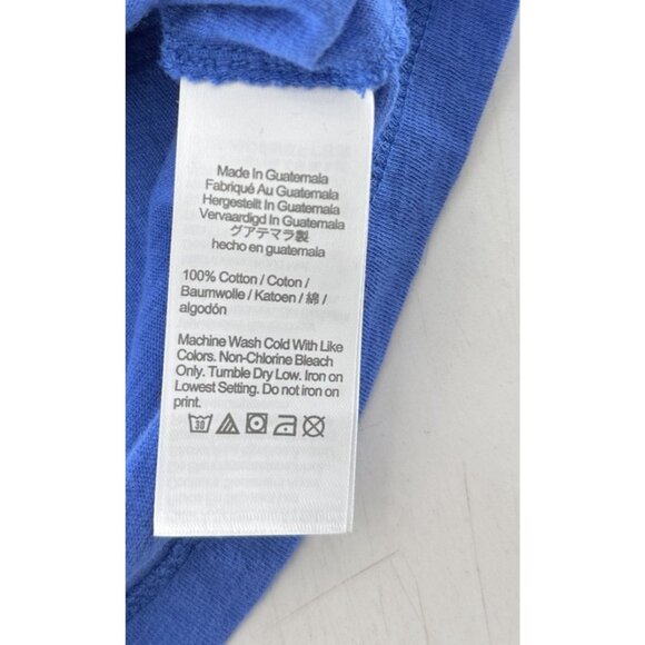 Crewcuts‎ Girl’s Blue Je T’-Aime Long Sleeve T-Shirt Size Small 6-7 Preppy - Picture 4 of 6